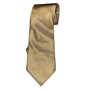 Gold Patterned Men's Tie
